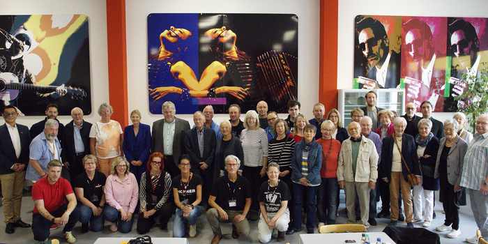 HOHNER Mitarbeiter und Ehrenamtliche des Deutschen Harmonika Museums